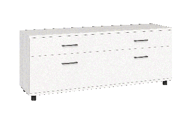 Модульная система Грейс Тумба ТБ-5029  Снежный Ясень