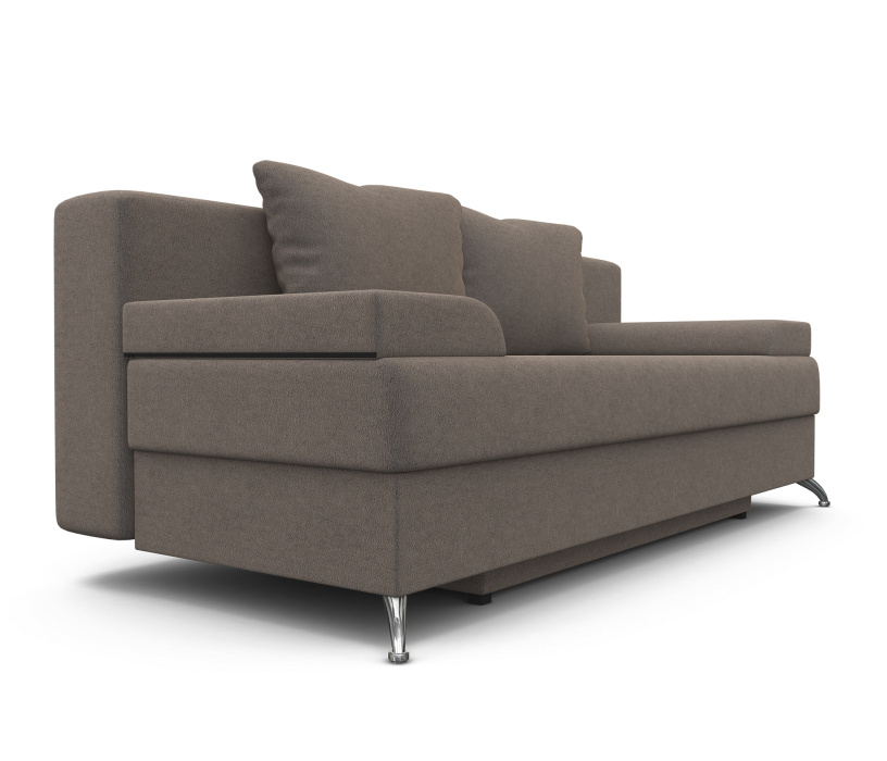 Диваны с ящиком для белья, Диван-кровать Лайт, велюр