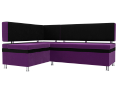 Кухонные уголки, Кухонный уголок Стайл левый угол, микровельвет