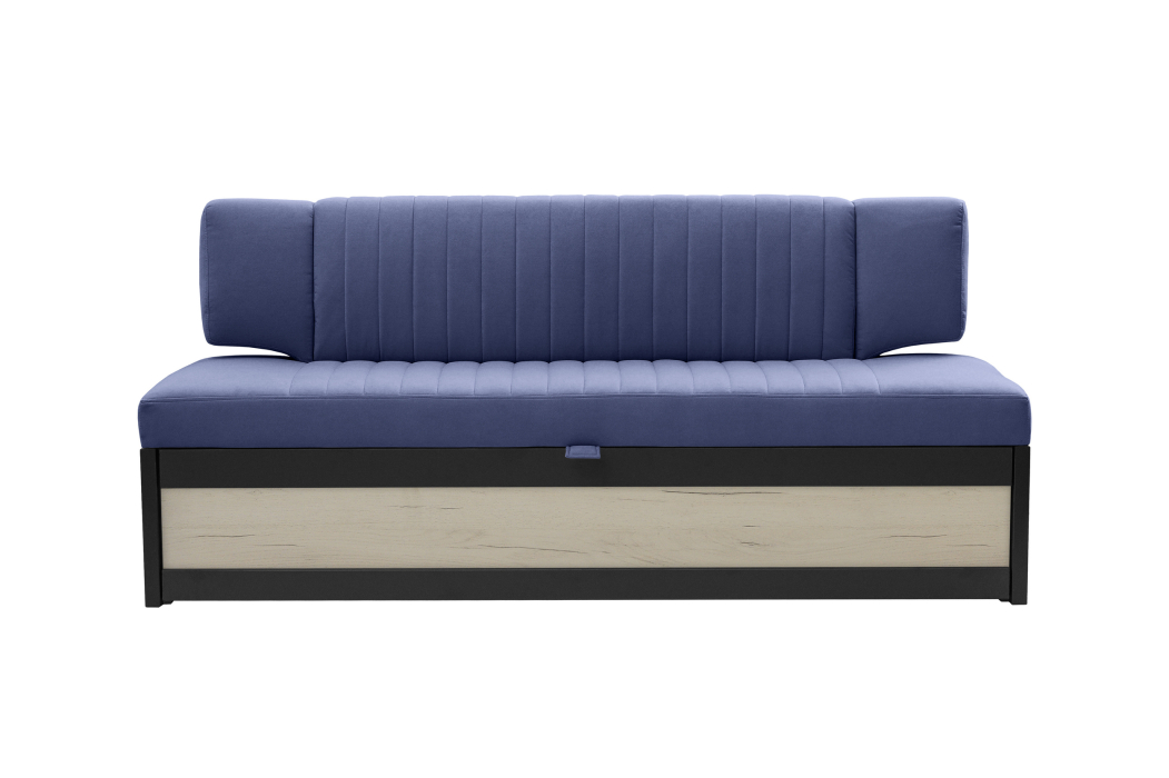 Диваны прямые кухонные, Прямой кухонный диван Парус 181 Дуб крафт белый