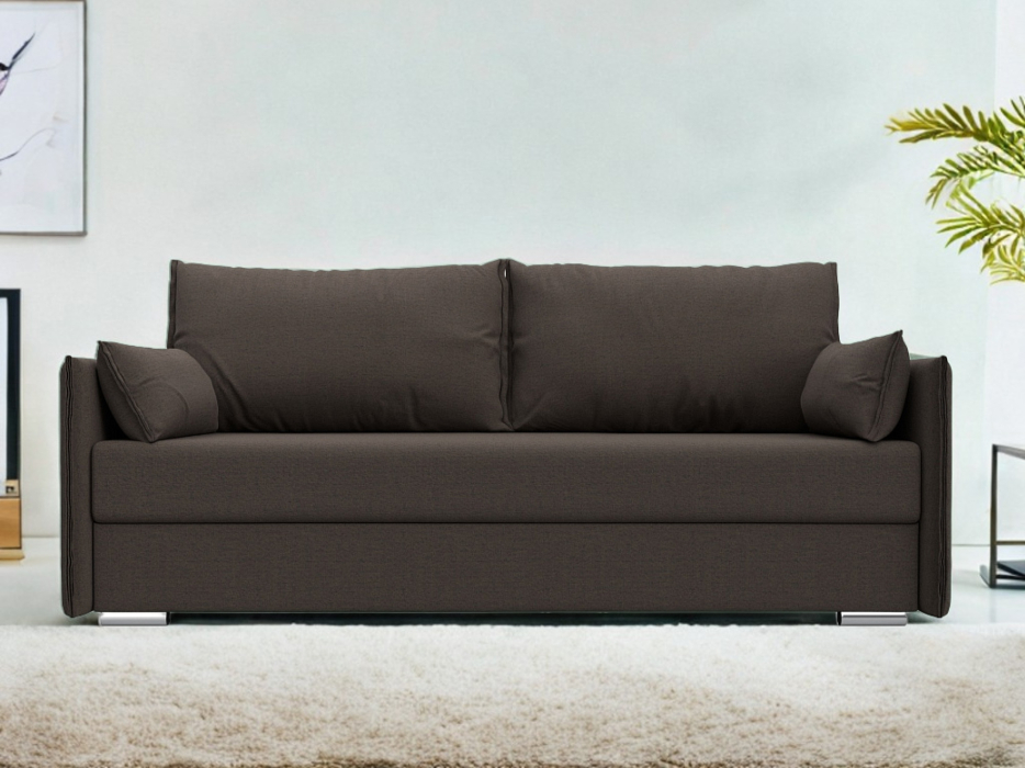 Диваны еврокнижки, Диван прямой Сайгон, рогожка Амур