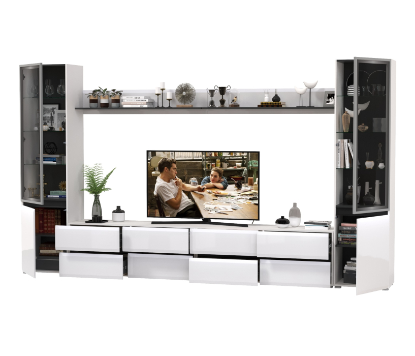 Стенки для гостиной, Мебельная стенка Сидней № 103