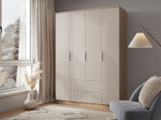 В спальню, Шкаф 4-х створчатый ШК 11 МС Эмилия
