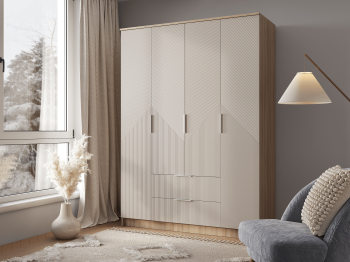 Шкаф 4-х створчатый ШК 11 МС Эмилия