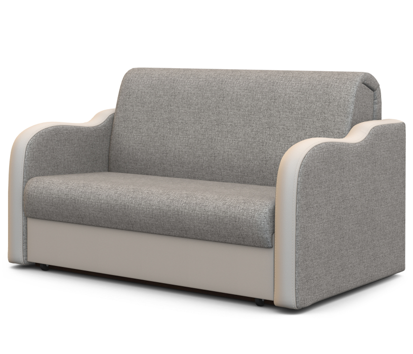 Диваны кровати со спальным местом, Диван-кровать Коломбо 100 экокожа/рогожка