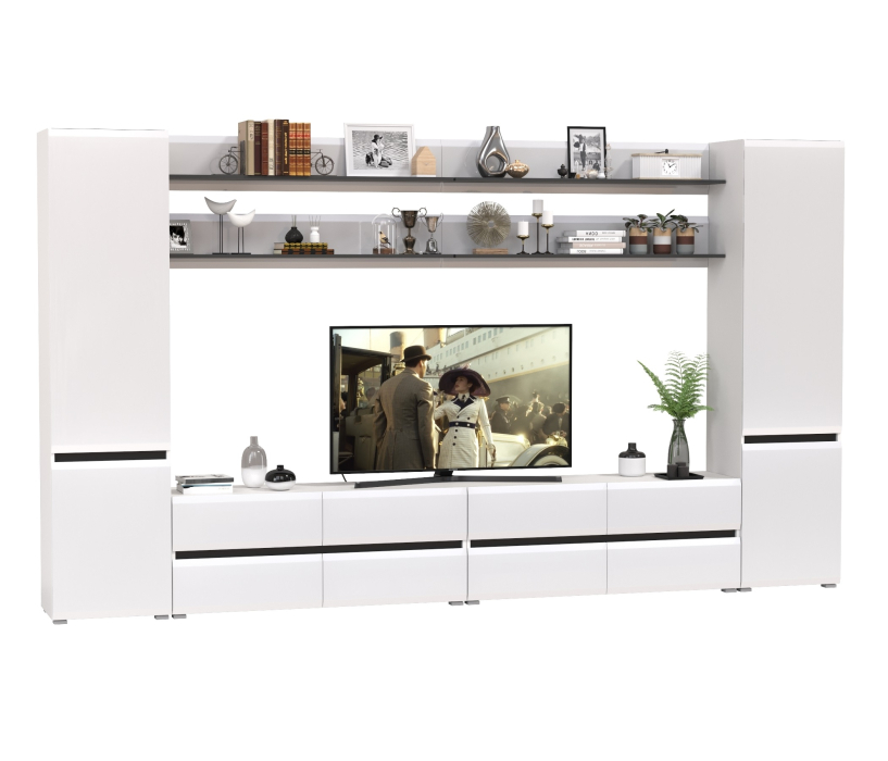 Стенки для гостиной, Сидней мебель в гостиную модульная № 121