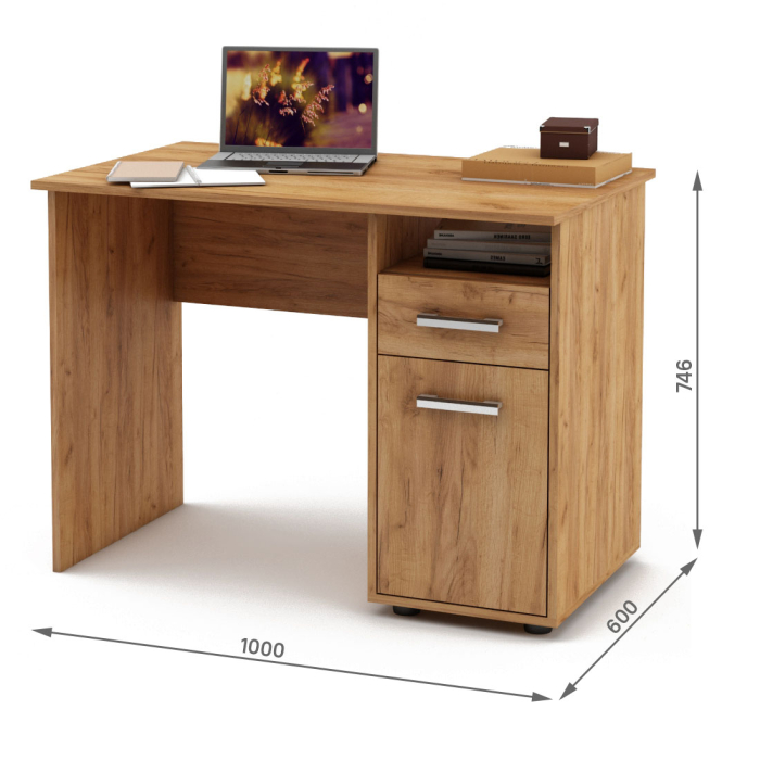 Прямые, Письменный стол Остин-1