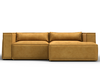 Диван угловой Лига-061 угол правый, велюр BRUT