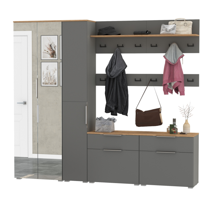 Прихожие, Мебель Октава для прихожей набор модулей № 33