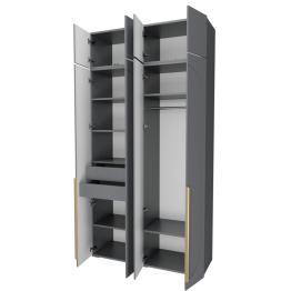 Шкаф Фиеста 1332 с антресолью