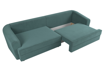 Прямой диван Милтон, велюр