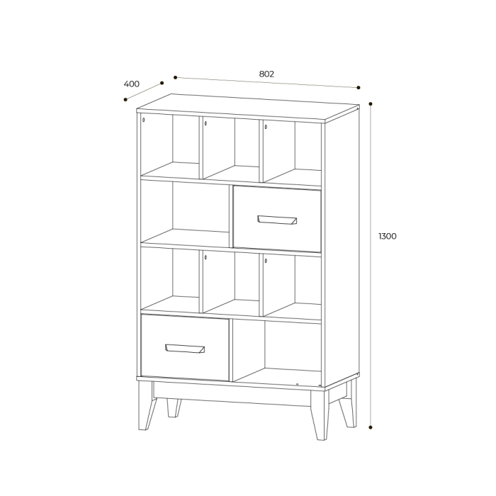 Стенки для гостиной, Гостиная Скандика. Комплект 1
