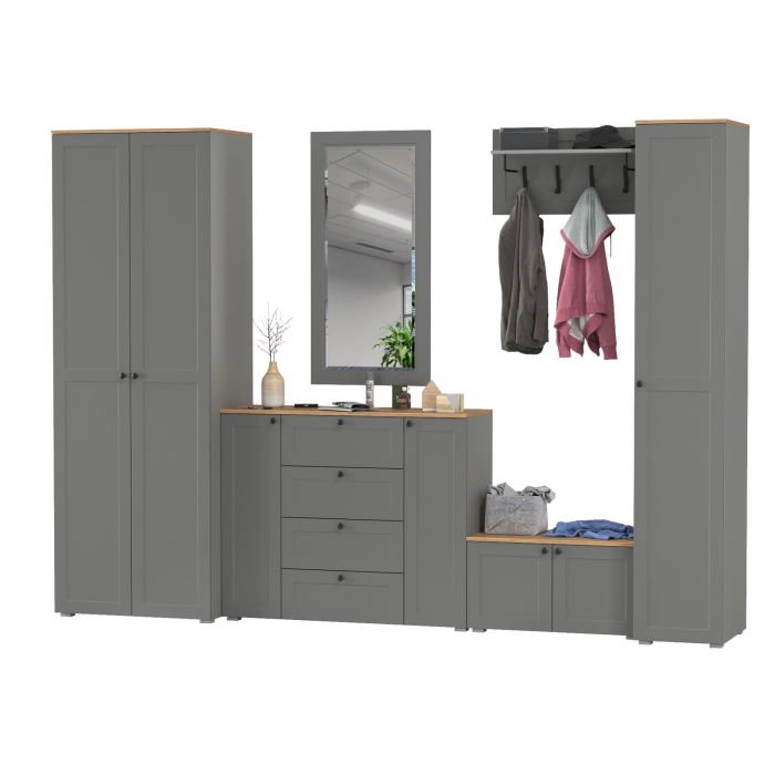 Прихожие, Модульная мебель Остин в прихожую № 55