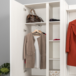 Два Шкафа комбинированных для одежды с зеркалами внутри на створке Ника