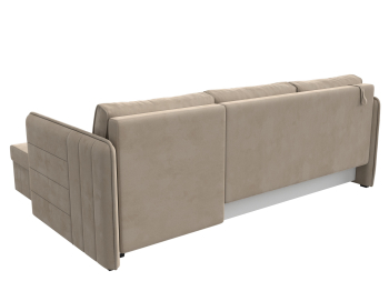 Диван угловой Слим универсальный угол, велюр