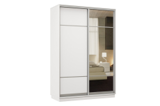 Шкафы-купе, Шкаф-купе Премьер Лайт 02 Мини (08;11) двухдверный
