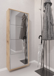 Обувница Лайт 4 с зеркалом