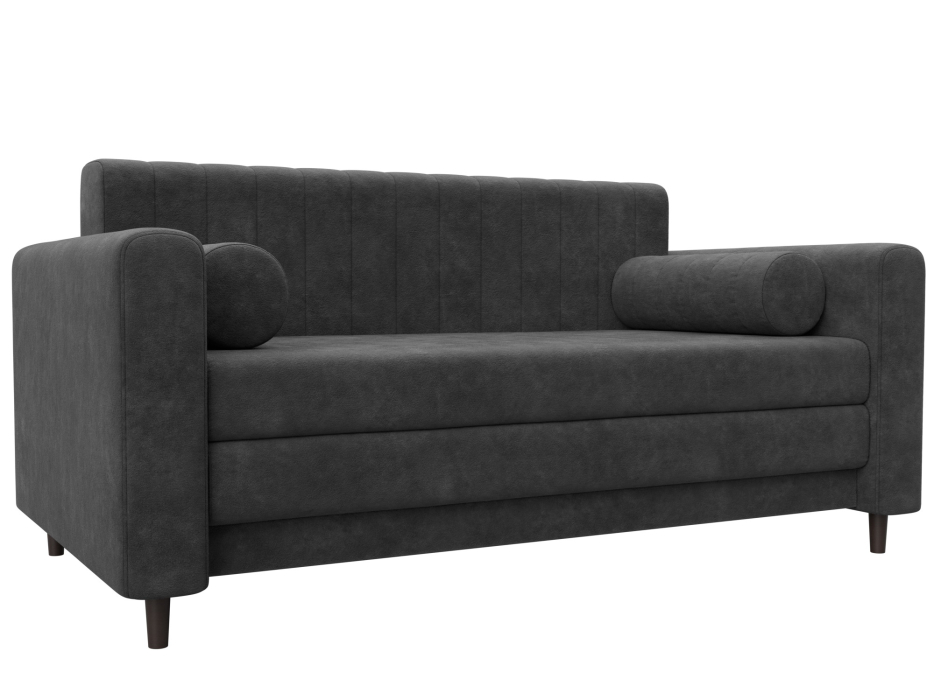 Диваны кровати прямые, Диван прямой Лига-070, велюр BRUT