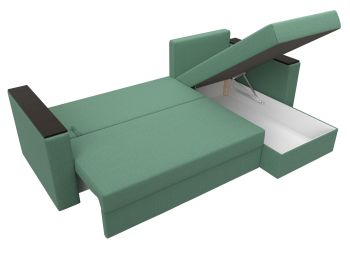 Диван угловой Атланта бес стола универсальный угол, рогожка Амур