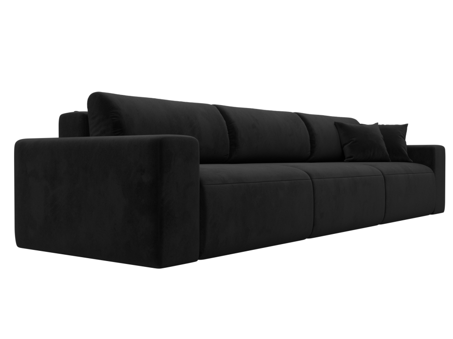 Диваны еврокнижки, Диван прямой Лига-036 Классик Лонг, велюр