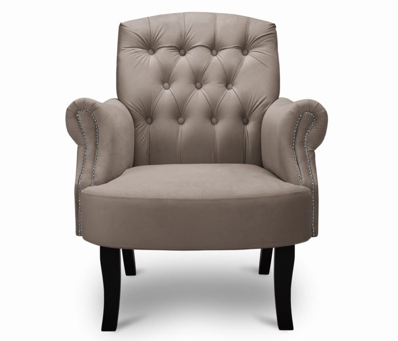 Кресло для отдыха, Кресло дизайнерское Бостон, микровелюр