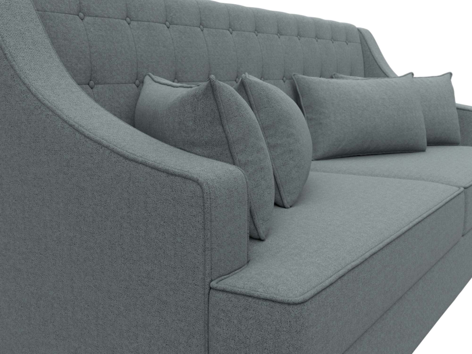 Дизайнерские диваны для гостиной, Диван кухонный прямой Марк, рогожка Амур