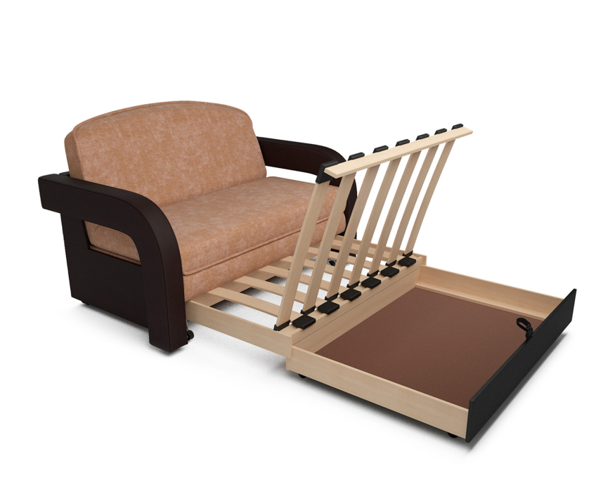 Диваны с ящиком для белья, Диван прямой выкатной Кармен-2 (Кордрой)