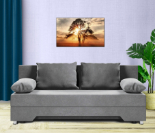 Диваны еврокнижки, Диван-кровать еврокнижка Орлеан, велюр, 140