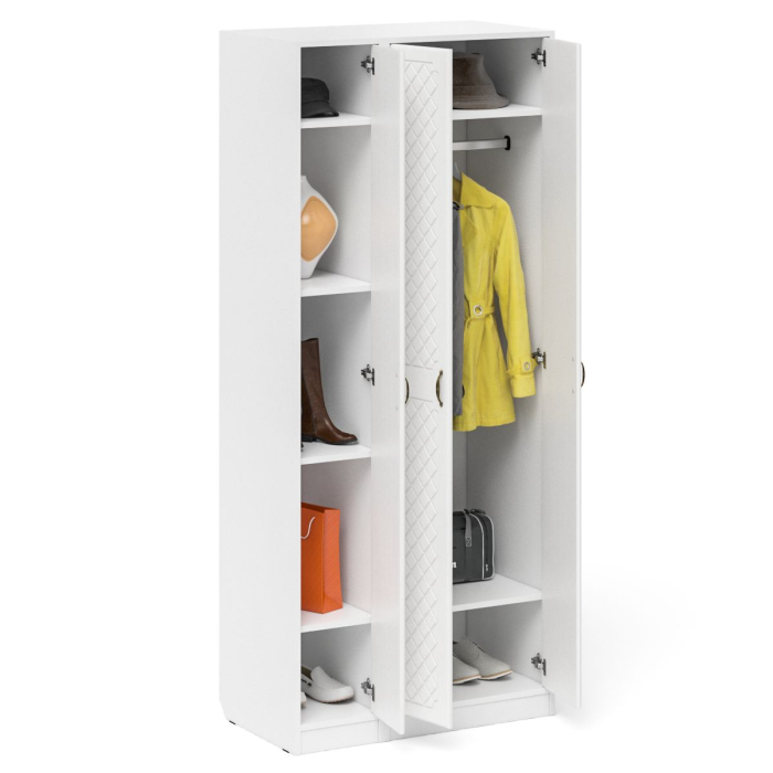 Прихожие, Шкаф-пенал для прихожей П-6-500 фрезеровка ромб