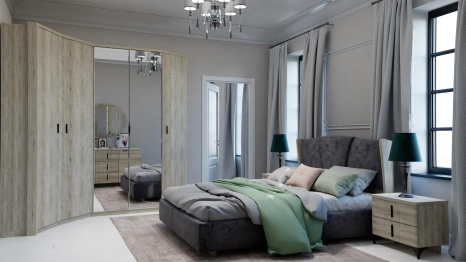 Шкаф Шер ШК-2318, дуб серый