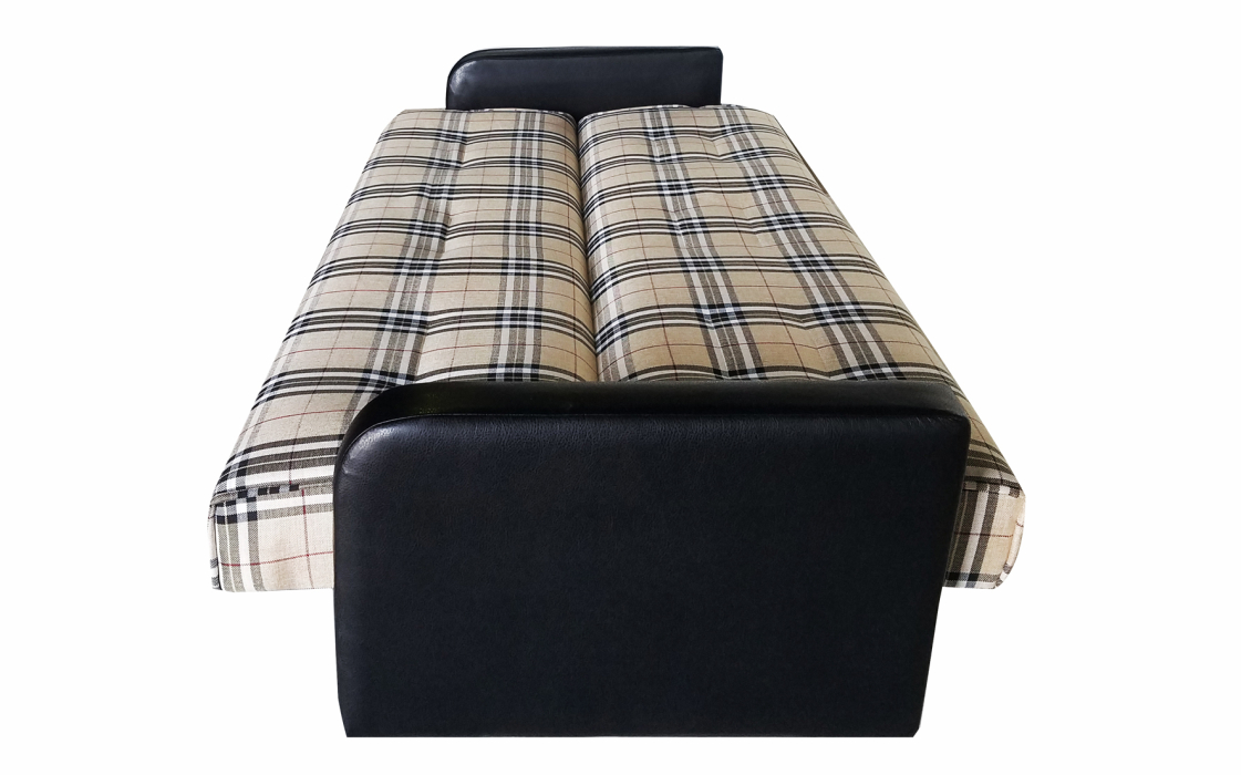 Диваны прямые, Диван-кровать книжка Кантри 120, рогожка/экокожа