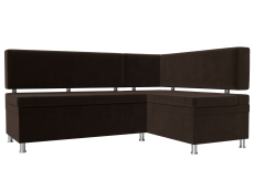 Кухонные уголки, Кухонный уголок Стайл правый угол, микровельвет