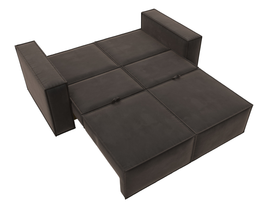 Диваны кровати со спальным местом, Диван прямой Куба мини, велюр