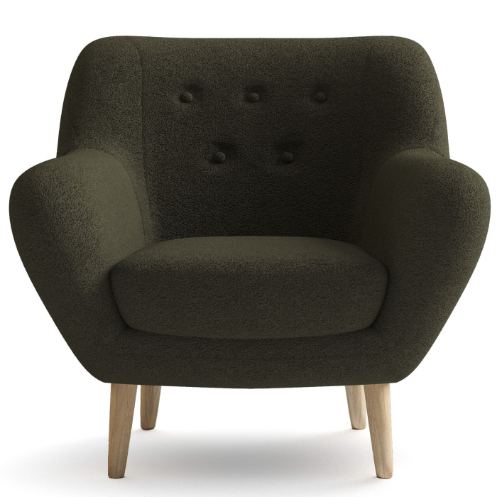 Кресло для отдыха, Кресло Элефант мягкое, Искусственный мех