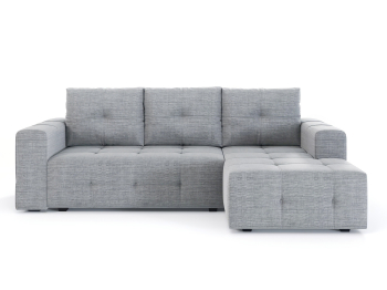 Диван-кровать угловой Прадо, еврокнижка, рогожка Люкс