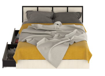 Кровать с ящиками Сакура 1600