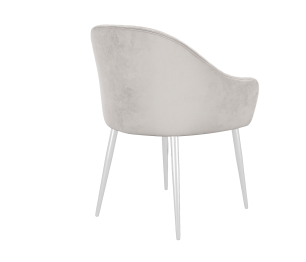 Стул DikLine 439 поворотный (опоры белые)