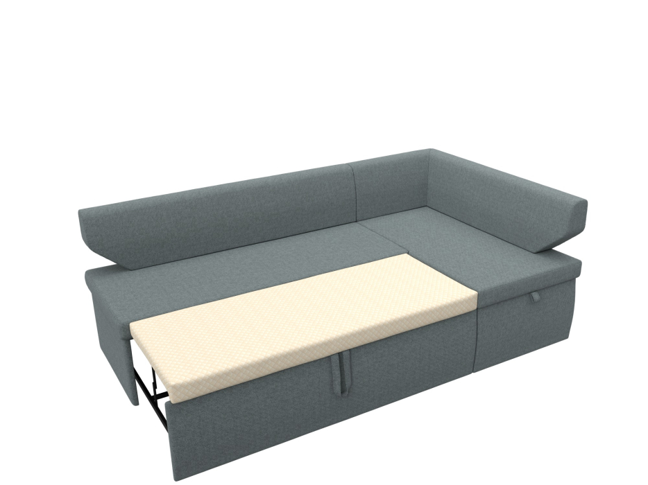 Кухонные уголки, Диван кухонный угловой Омура правый угол, рогожка Амур 