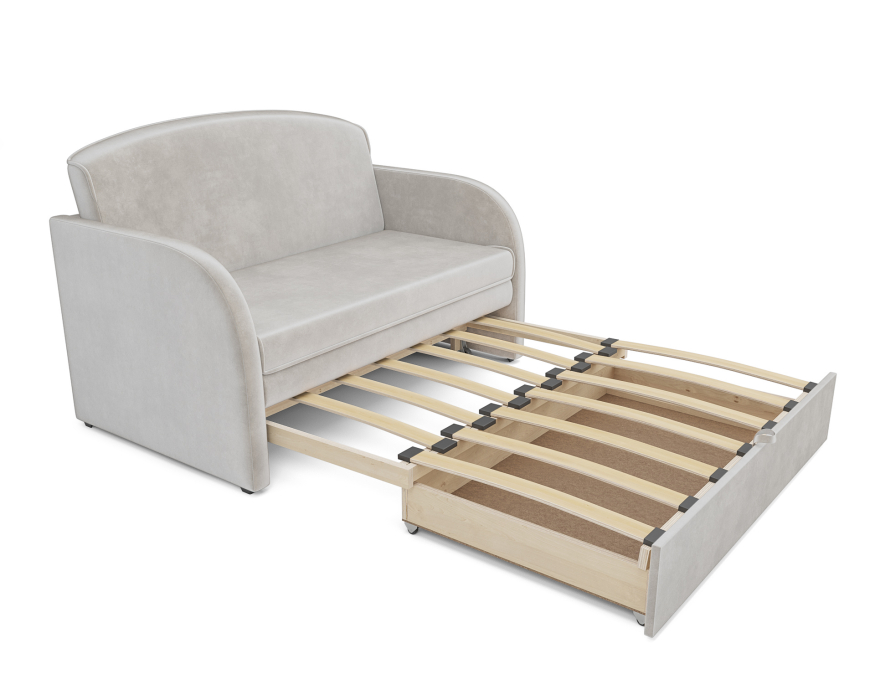 Диваны кровати со спальным местом, Диван прямой выкатной Малютка (Бархат)