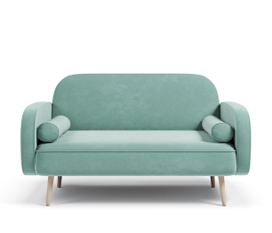 Диван прямой нераскладной Бержер, велюр