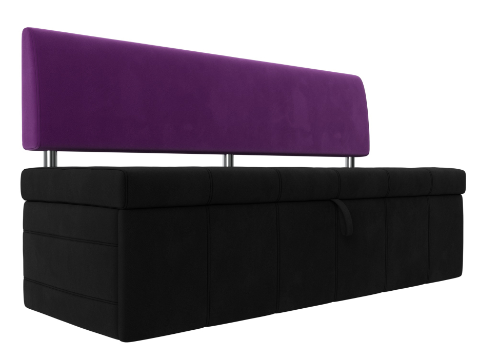 Диваны прямые кухонные, Кухонный прямой диван Стоун, микровельвет