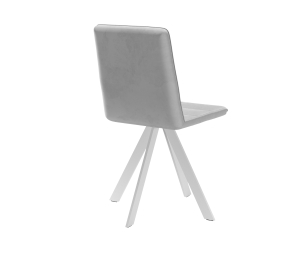 Стул DikLine 230 поворотный (опоры белые)