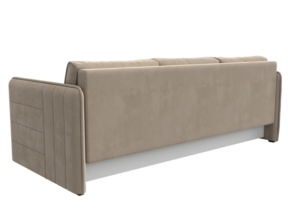 Диваны еврокнижки, Прямой диван Слим, велюр