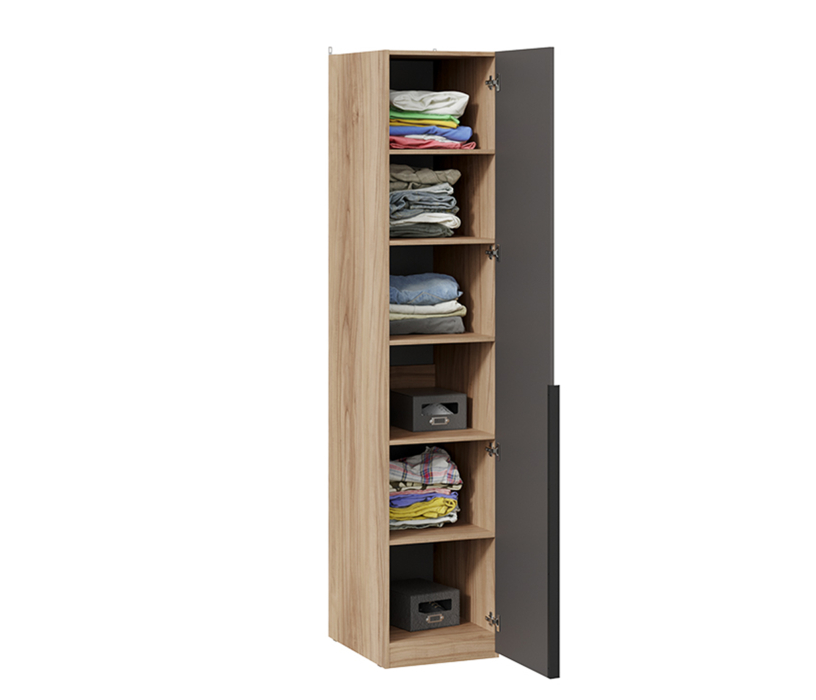 Шкафы распашные, Порто шкаф для белья дверь глухая (580)