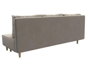 Диван прямой Лига-033, микровельвет