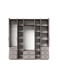 Шкаф распашной МДФ ШК-6/6