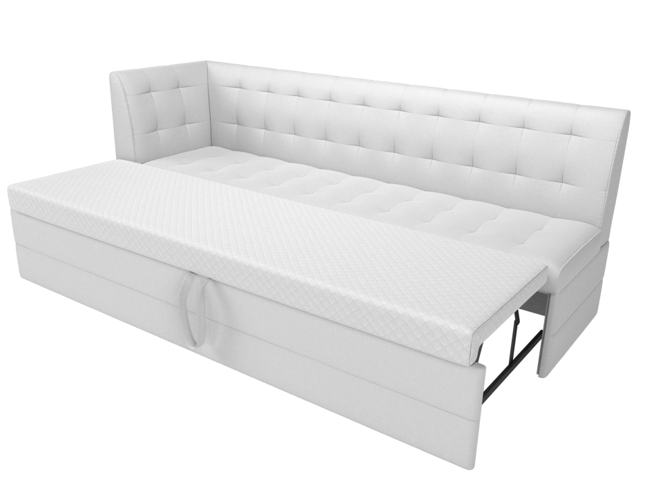 Диваны угловые кухонные, Кухонный диван Бриз с углом слева, экокожа