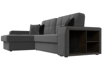 Угловой диван Брюссель левый угол, велюр