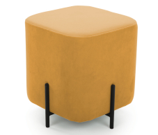 Пуфы дизайнерские, ПУФ ГУФФИ квадрат, велюр