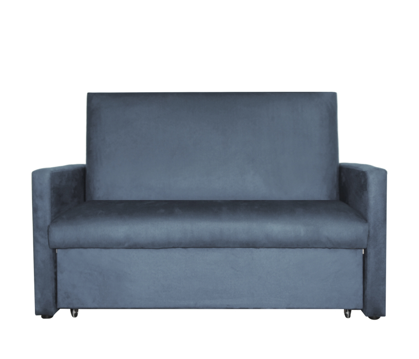 Диваны с ящиком для белья, Диван-кровать выкатной Идея 120 велюр